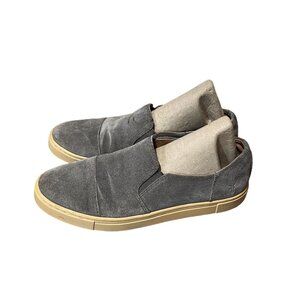 Frye Slip-On Sneakers Suede Gray Size 7M Casual & Comfortable